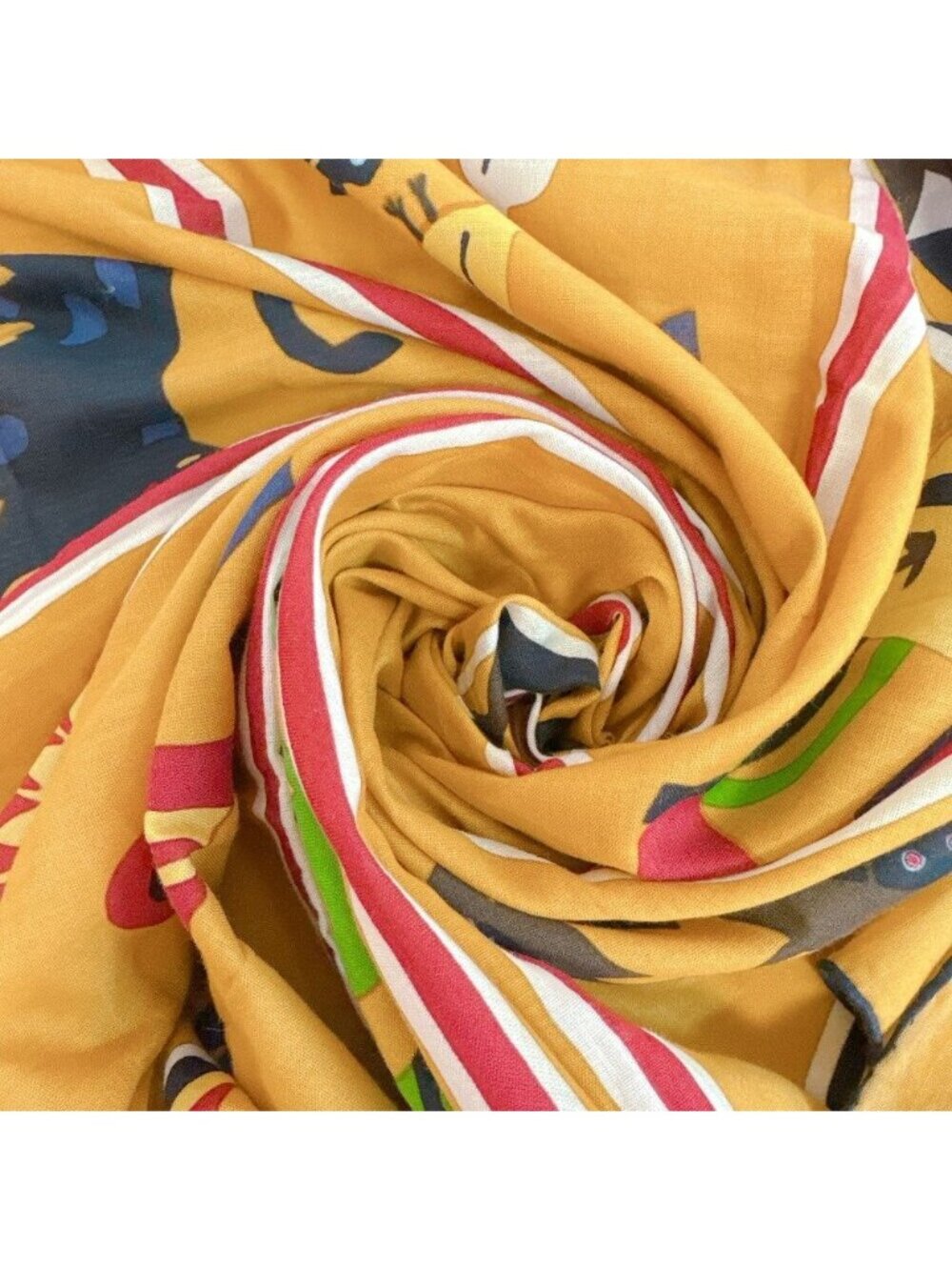 Hermes Vintage Large Scarf Carre